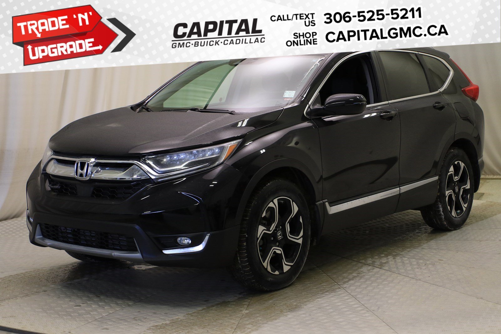 Certified Pre Owned 2018 Honda Cr V Touring Awd Leather Sunroof